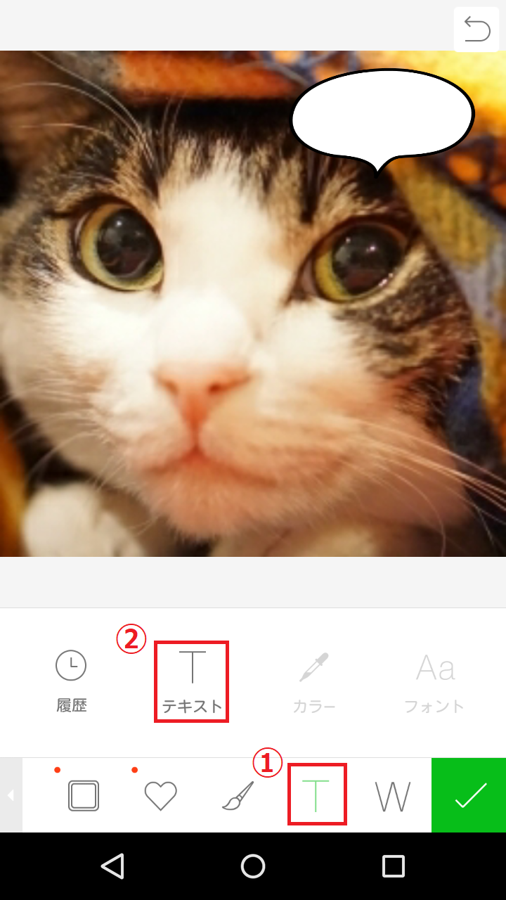 写真の吹き出し加工のやり方 Lineカメラを使った方法を画像で分かりやすく紹介 スウィッチ